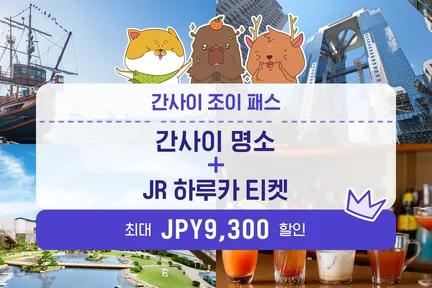 간사이 조이 패스 (1주일)