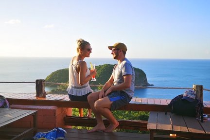 Từ Koh Pha Ngan: Tour Đảo với Lặn Ống Thở bằng Xe Riêng