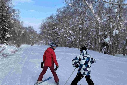 Sapporo Private Tour 30 minutes from the center Ski experience and snow play