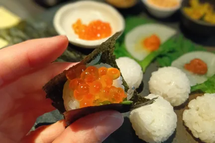 Japanese Heartwarming Rice Ball Making Experience (Osaka)