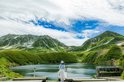 立山黑部阿尔卑斯山脉路线上高地2天1夜夏季之旅(名古屋出发)