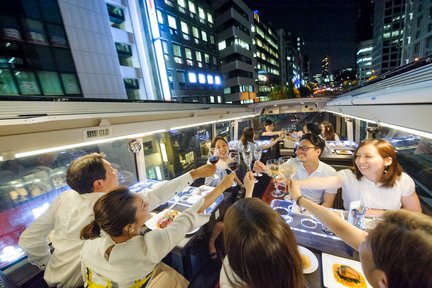 东京观光含午餐或晚餐的“东京餐厅巴士”