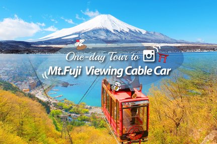 Mount Fuji Sightseeing and Ropeway experience instagrammable tour