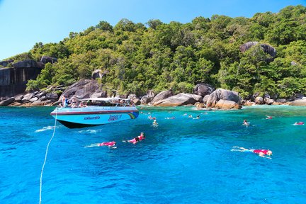 Excursion de plongée avec tuba aux îles Similan par Fantastic Similan