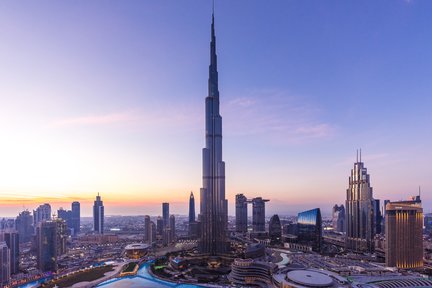 Ticket für die Aussichtsplattform „Burj Khalifa At the Top“ in Dubai