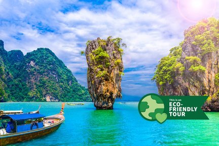 Lawatan Sehari ke James Bond Island & Berkanu dengan Bot Longtail dari Phuket