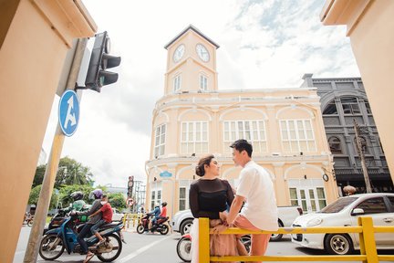 Servizio fotografico della città vecchia di Phuket