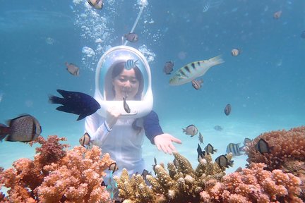 Expérience de plongée avec casque à Boracay