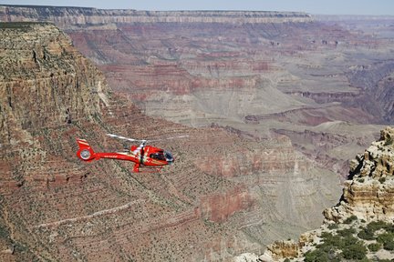 Grand Canyon South Rim Majestic Helicopter Tour with Optional Hummer