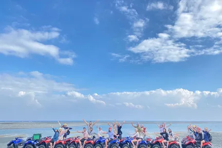 花莲: 猛哥天空之镜沙滩车体验｜附崇德莹农场门票