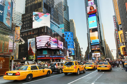 Lawatan Audio Berpandu Diri ke Times Square