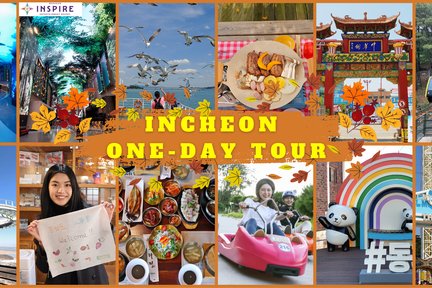 Incheon Day Tour A - Luge + Railbike + Nourrir les mouettes + Wolmido