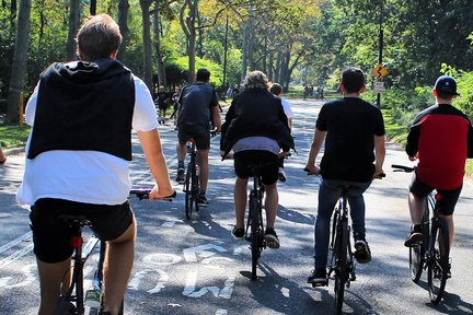 Noleggio biciclette al Central Park di New York