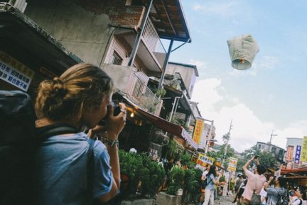 Lawatan Peribadi Separuh Hari: Jiufen, Air Terjun Shifen & Tanglung Langit Pingxi