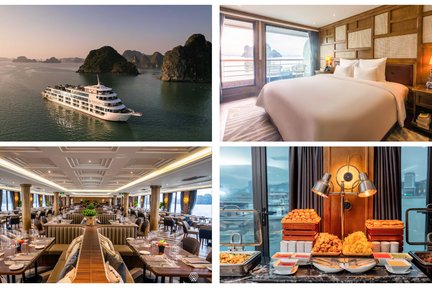 Ambassador Day Cruise: Ha Long Bay Tour with Sung Sot & Ti Top
