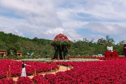 Fresh Garden and Fresh Zoo Ticket in Da Lat City