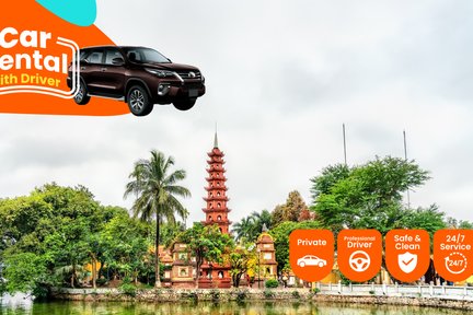 Full Day Or Half Day Ha Noi Car Rental With Driver