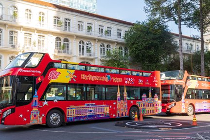 Biglietto per l'autobus turistico a due piani di Ho Chi Minh City di City Sightseeing