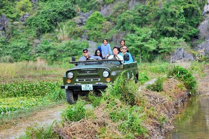 Ninh Binh Backroad Tour from Ha Noi with Jeep Experience