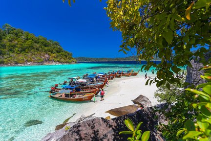 Koh Lipe 7 îles en bateau privé Longtailboat Caméra Go Pro gratuite