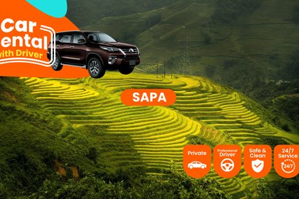 Full Day or Half Day Sapa Car Rental With Driver 