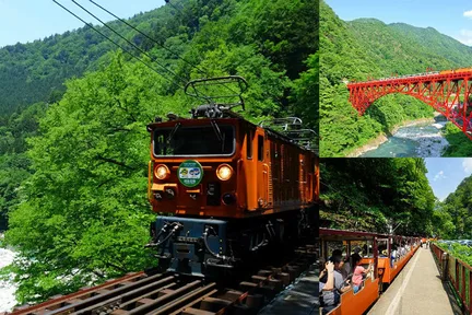 2天1夜立山黑部阿尔卑斯山脉路线 & 黑部峡谷铁道 & 宇奈月温泉(东京出发)