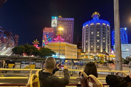 Tour Xe Buýt Mui Trần Ngắm Cảnh Macau Về Đêm