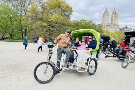 Lawatan Berpandu Central Park Pedicab di New York City