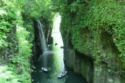 Perjalanan Sehari Takachiho Gorge dengan Makan Tengah Hari Daging Lembu Takachiho dari Kumamoto