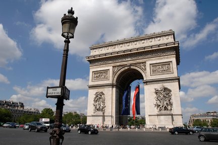 Vé Khải Hoàn Môn ở Paris