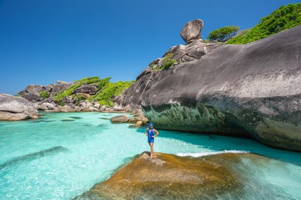 [Pré-vente] Depuis Krabi : visite conjointe de l'île Similan en hors-bord