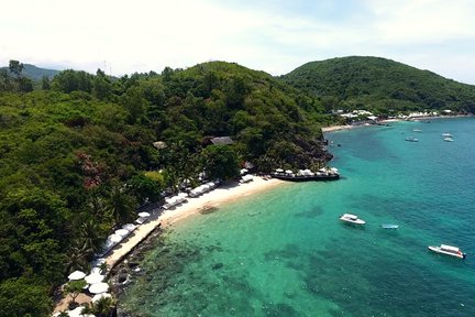 Tour de lujo de snorkel con baño de barro en Merperle Hon Tam Nha Trang