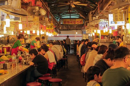 Seoul: Lawatan Merasai Makanan di Namdaemun Market Street