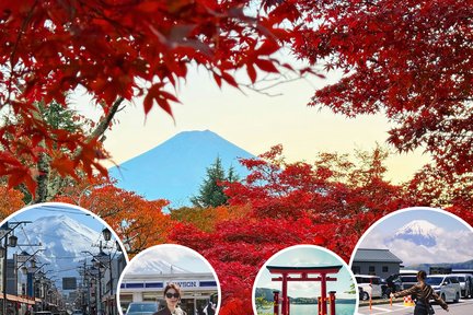 【富士山拍照打卡必去】富士山箱根水上鳥居一日遊｜網紅IG打卡點｜含飯店接送服務｜少人數精緻小團