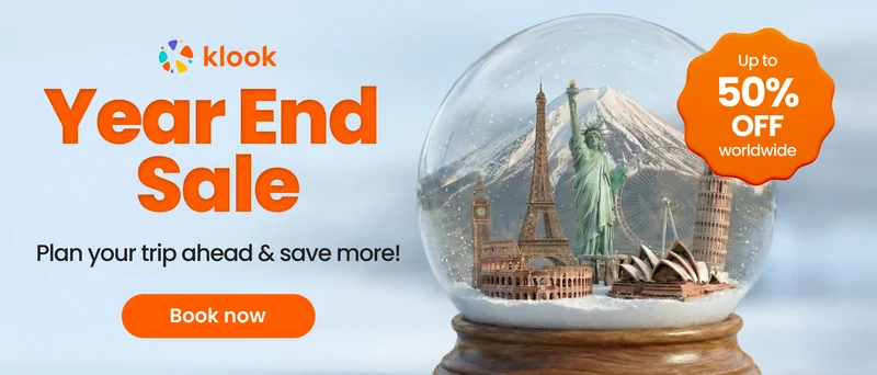 Klook coupons Banner