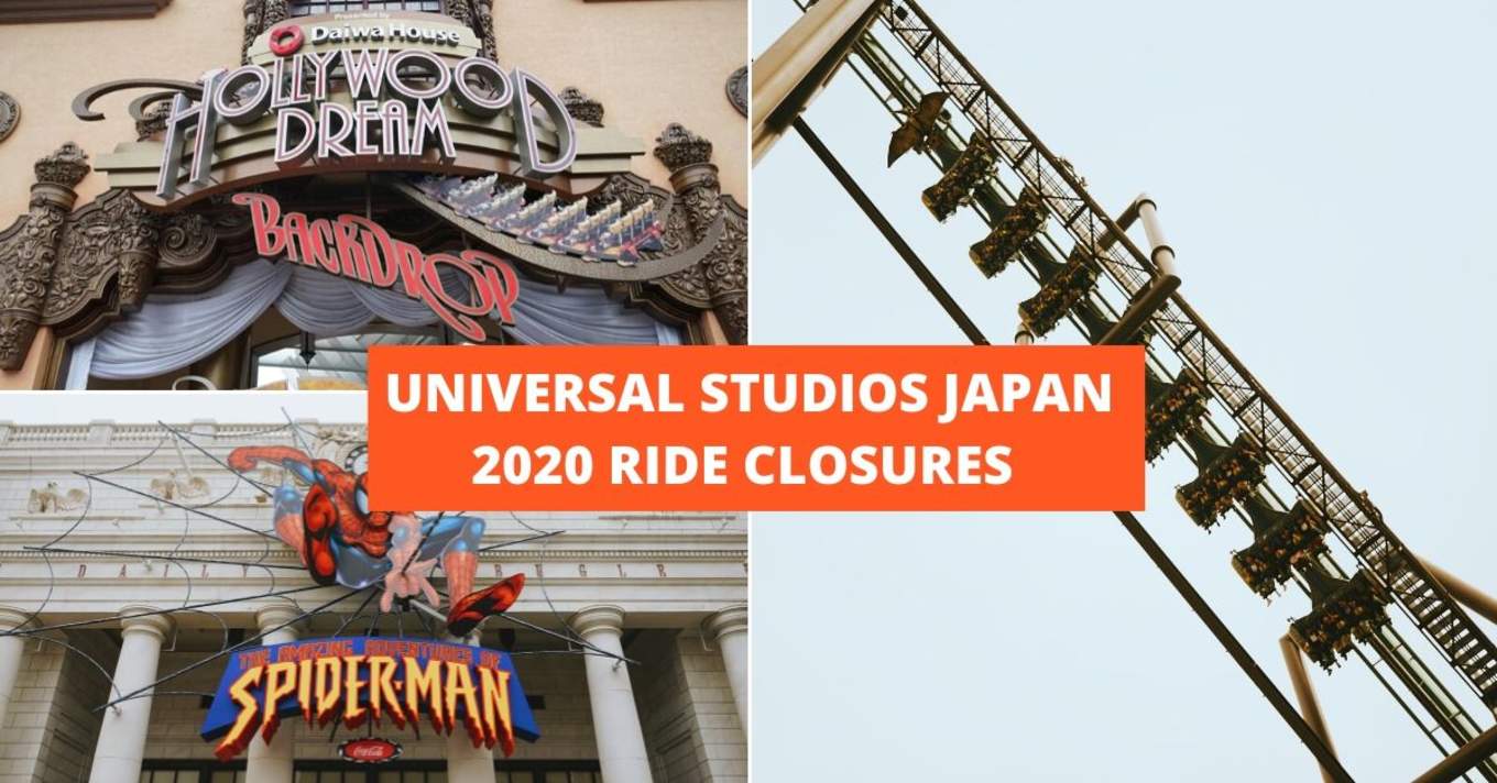 Here Is A Full List Of Universal Studios Japan Ride Closures Till May