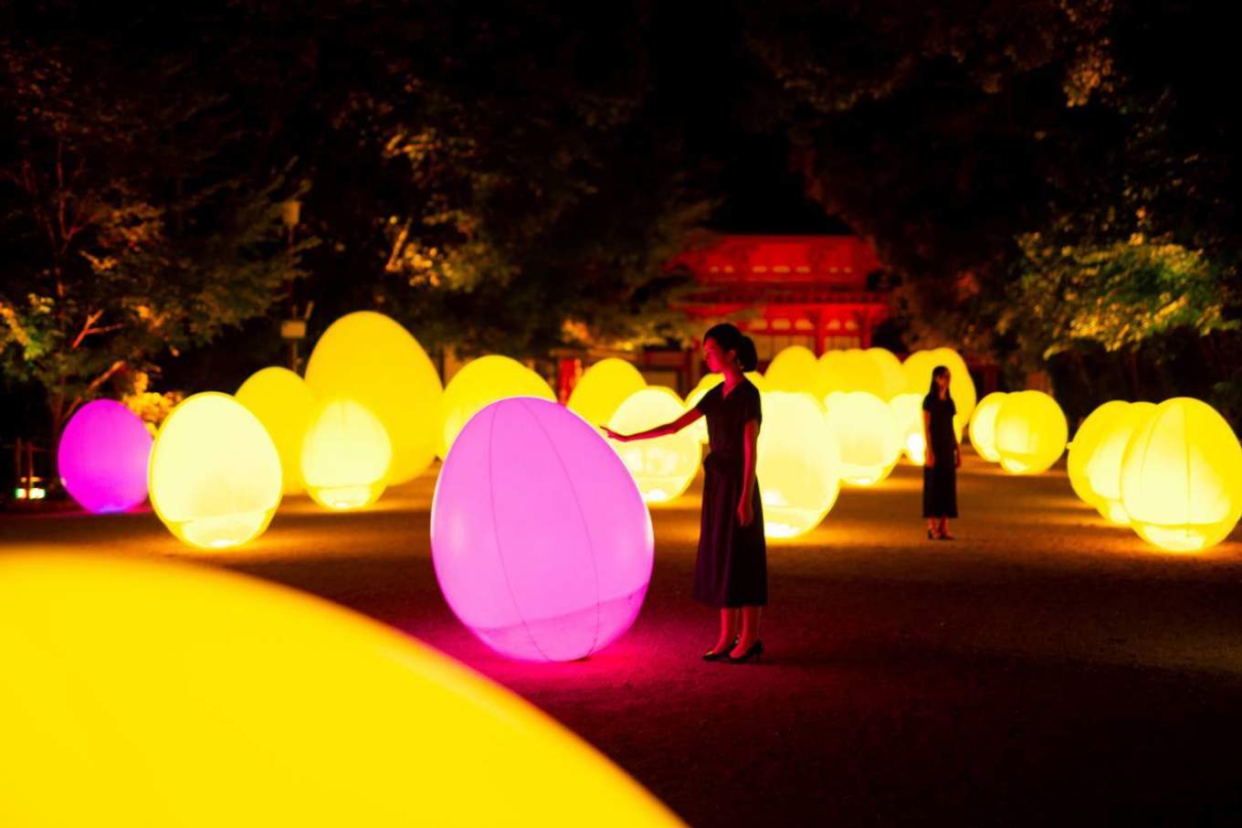 Teamlab京都下鴨神社 糺之森的光之祭典盛夏開催 Klook部落格
