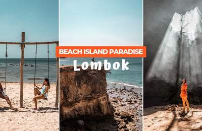 Pink Sand Beaches, Hidden Caves & Crystal Clear Waters Prove Lombok Is A Beach Paradise