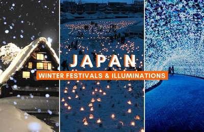 Japan Winter Festivals & Illuminations 2019-2020 Accessible With Your Japan Rail Pass