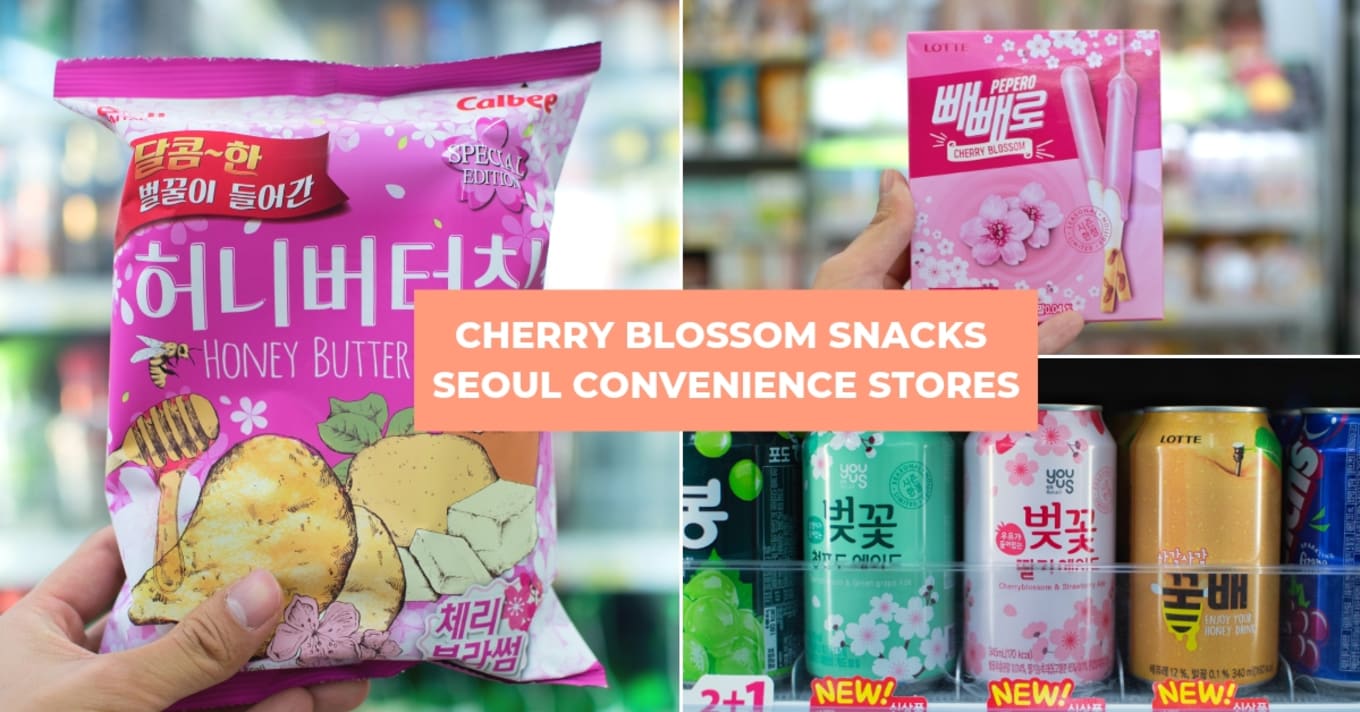 cherry blossom snacks seoul 9