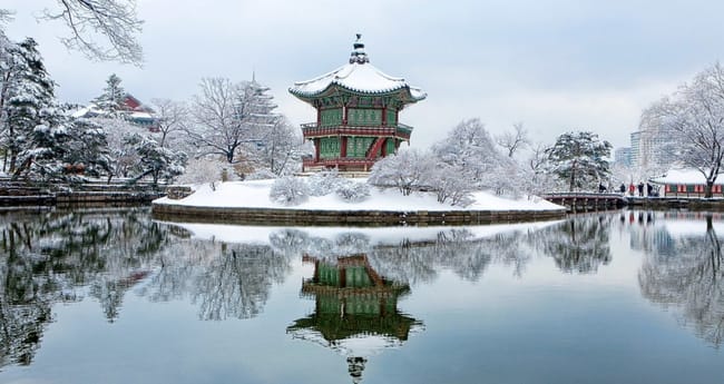visit south korea in january