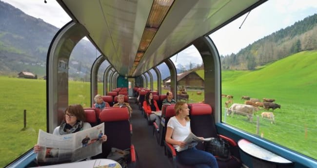 Medfølelse Lil nabo Epic Views Of The Swiss Alps On The Golden Pass Line Switzerland Scenic  Train With Your Swiss Travel Pass - Klook Travel Blog
