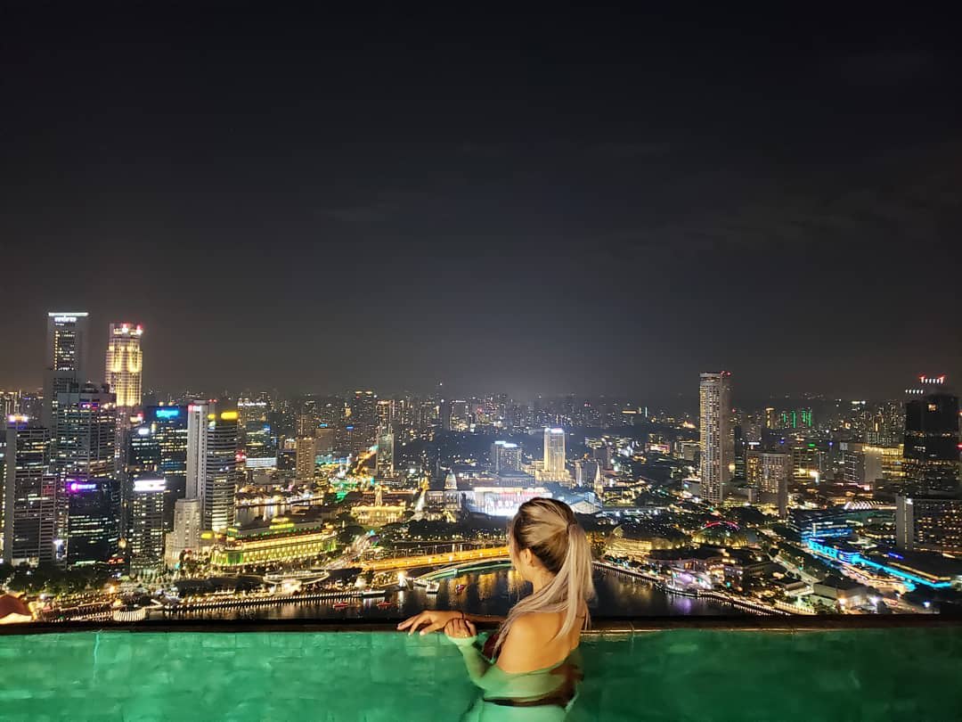 สระน้ำ Marina Bay Sands