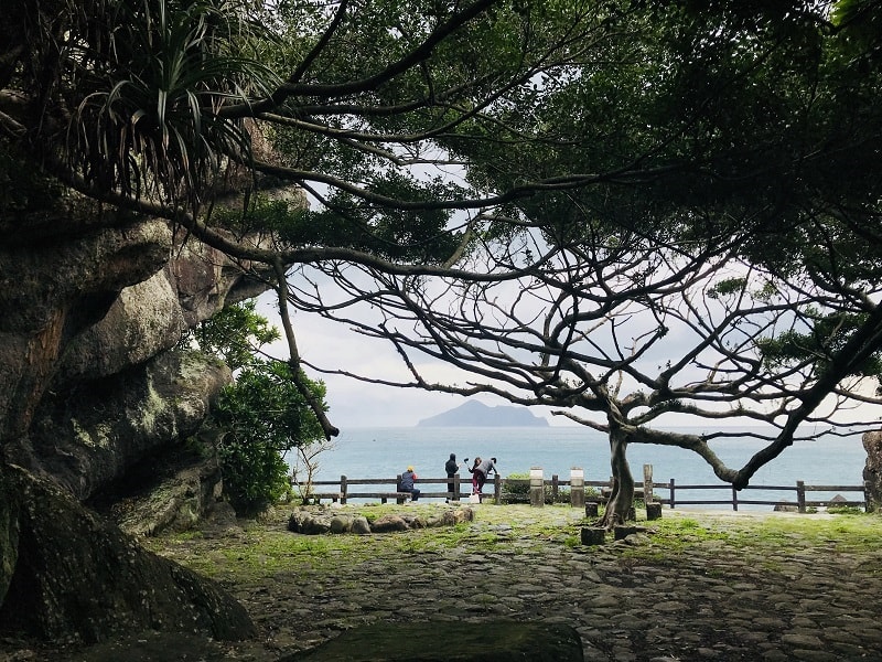 北關海潮公園是遠眺龜山島的絕佳地點!