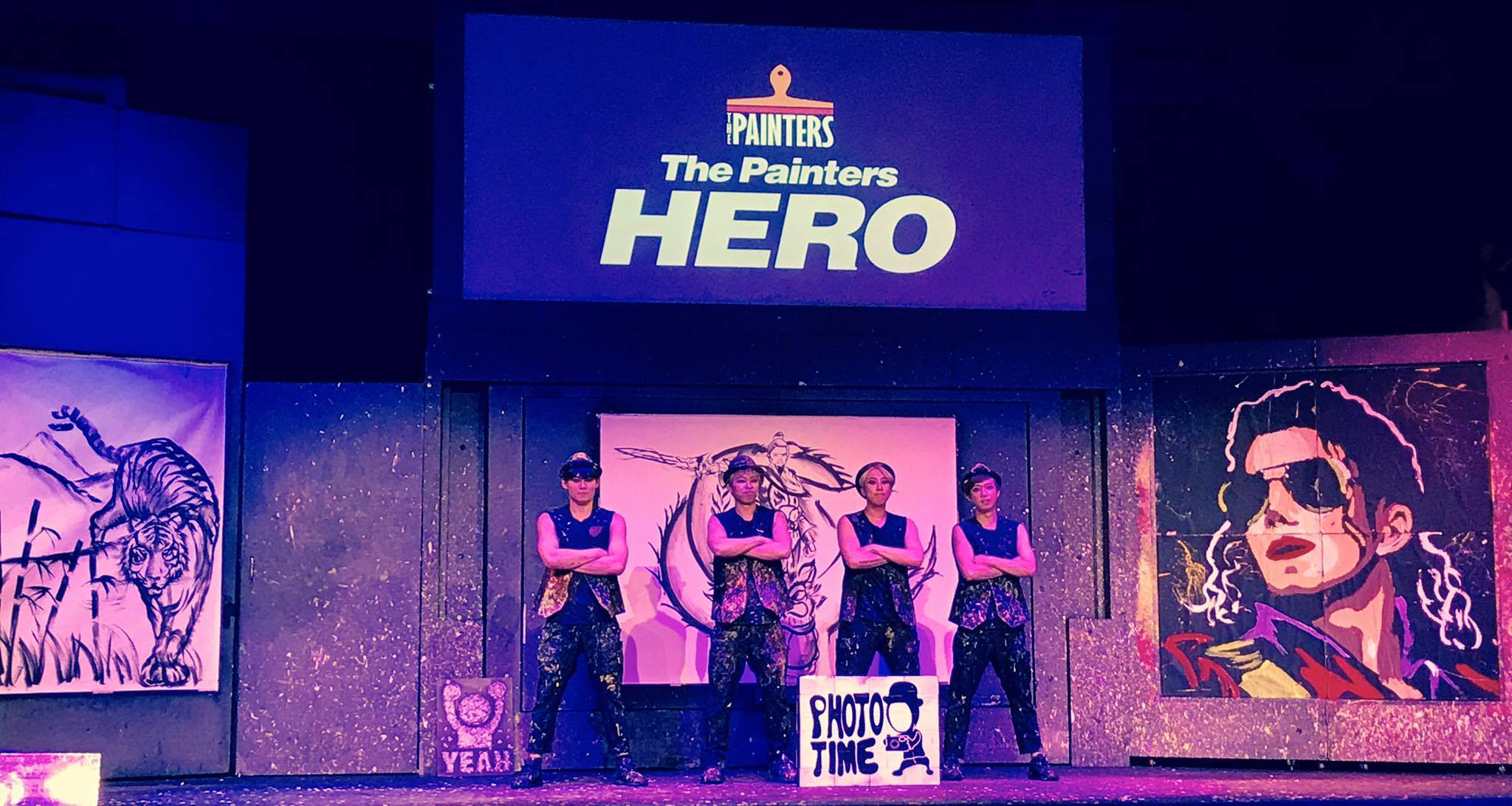 HERO彩繪塗鴉秀劇照。(圖片來源/Painters Hero粉絲團)