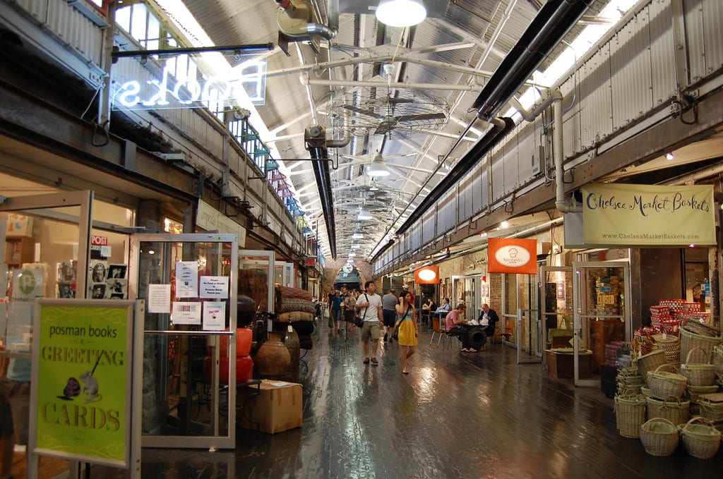 Chelsea Market|圖片來源:flickr https://goo.gl/B4BSUc
