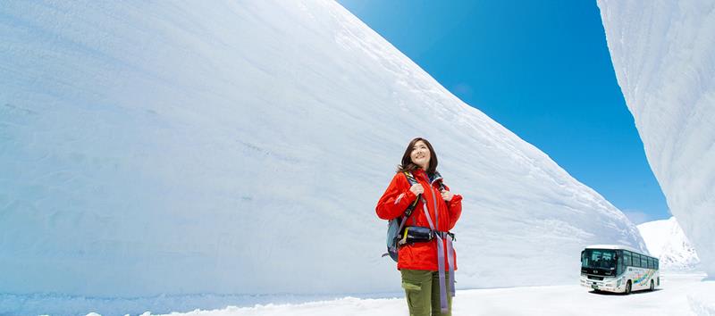 (照片來源:Tateyama Kurobe Alpine Route官網)https://www.alpen-route.com/tw/