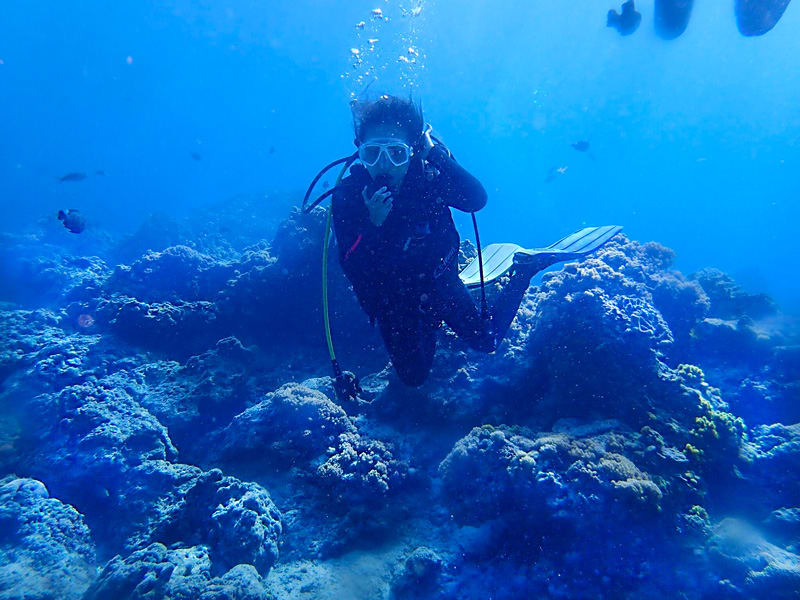 綠島體驗潛水行程。 綠島體驗潛水行程。