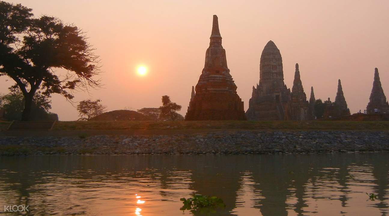 大城府遺址與日落遊船