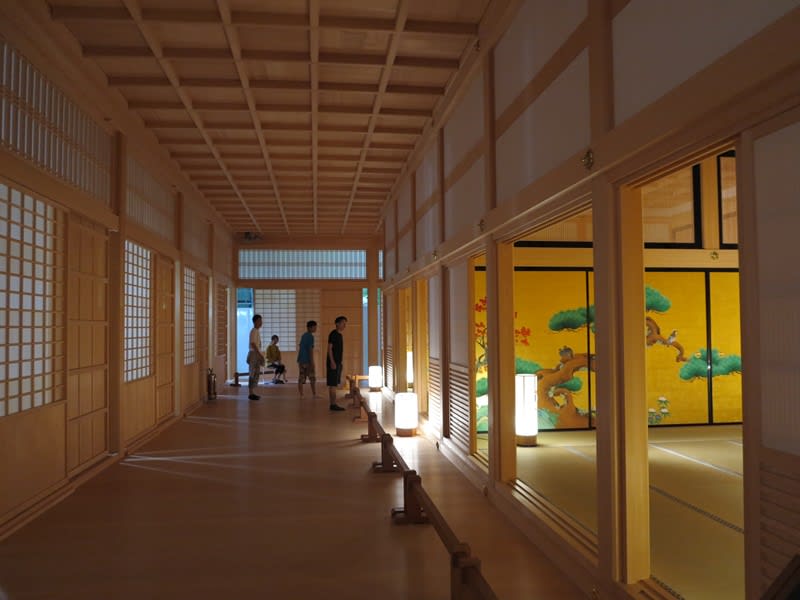 名古屋城本丸御殿。 名古屋城本丸御殿。
